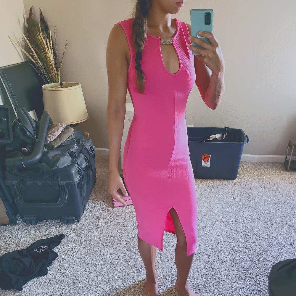 Pink dress